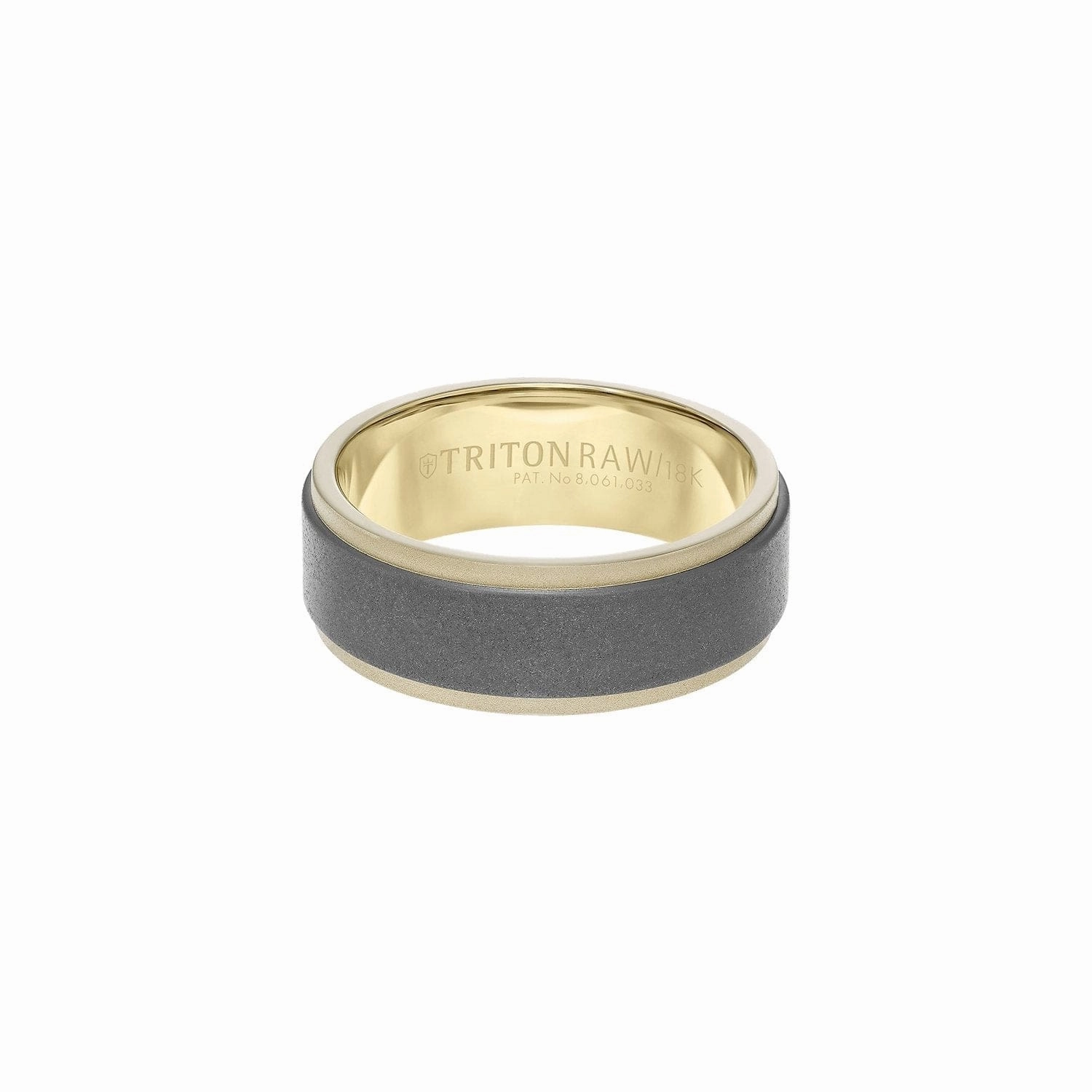 RAW GOLD Matte Finish 8mm Band