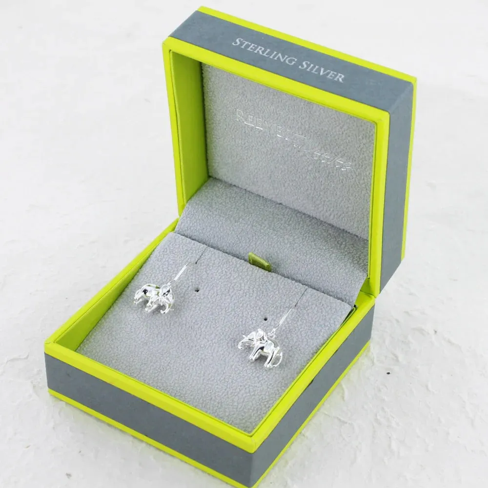 Reeves & Reeves Silver Elephant Earrings BB150EA