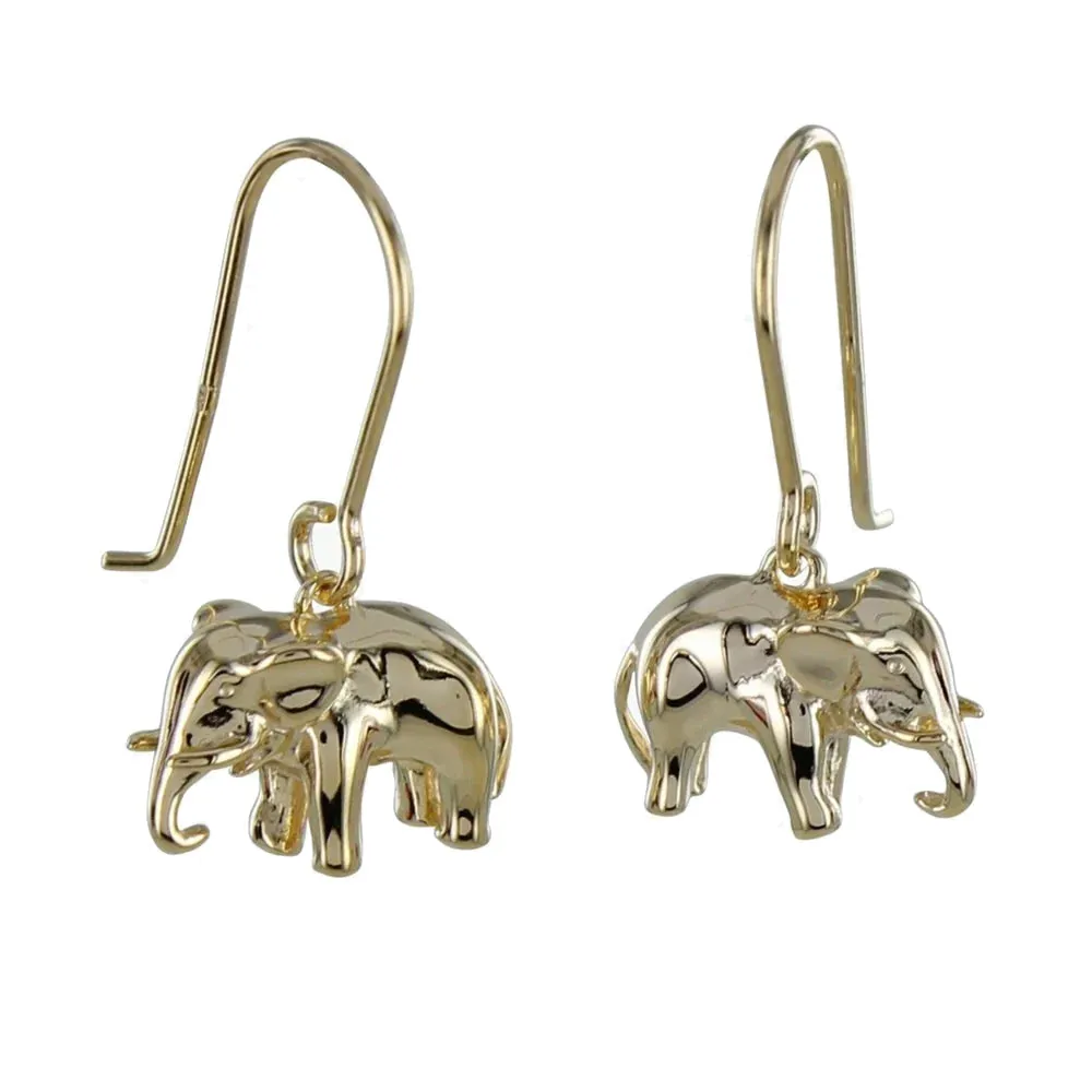 Reeves & Reeves Silver Elephant Earrings BB150EA