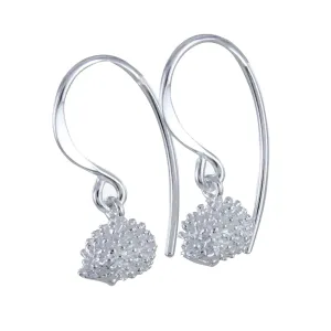 Reeves & Reeves Silver Hedgehog Earrings BB139