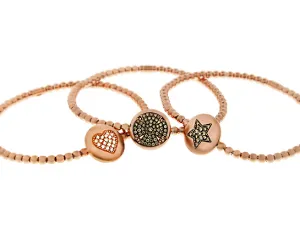 Rose gold bracelet