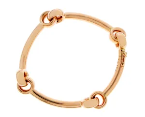 Rose gold bracelet