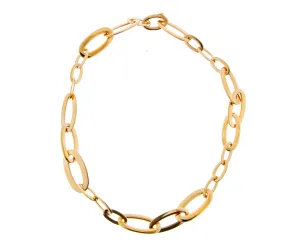 Rose gold chain necklace