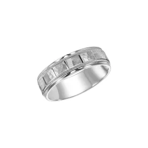 Satin Hammer Finish 6.5mm Band