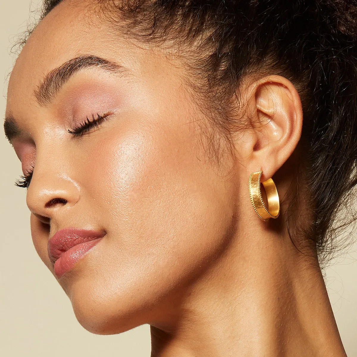 Satya Bold Spirit Gold Hoop Earrings