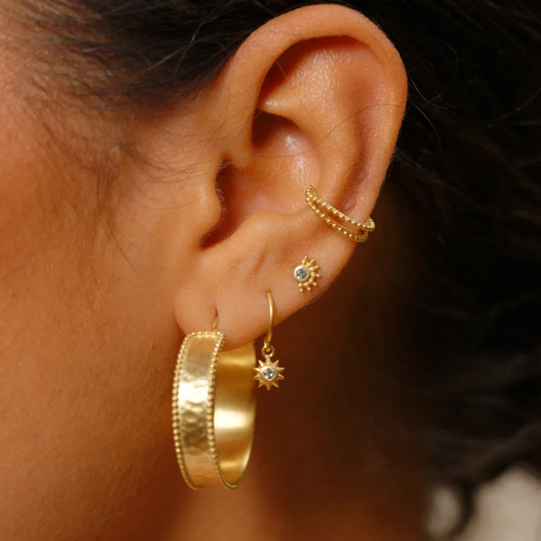 Satya Bold Spirit Gold Hoop Earrings