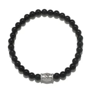 Satya "Extended Journey" Mens Black Onyx Bracelet