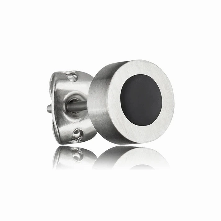 Save Brave Stainless Steel Single Stud Mens Earring SBE-MIKE