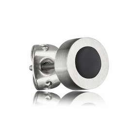 Save Brave Stainless Steel Single Stud Mens Earring SBE-MIKE