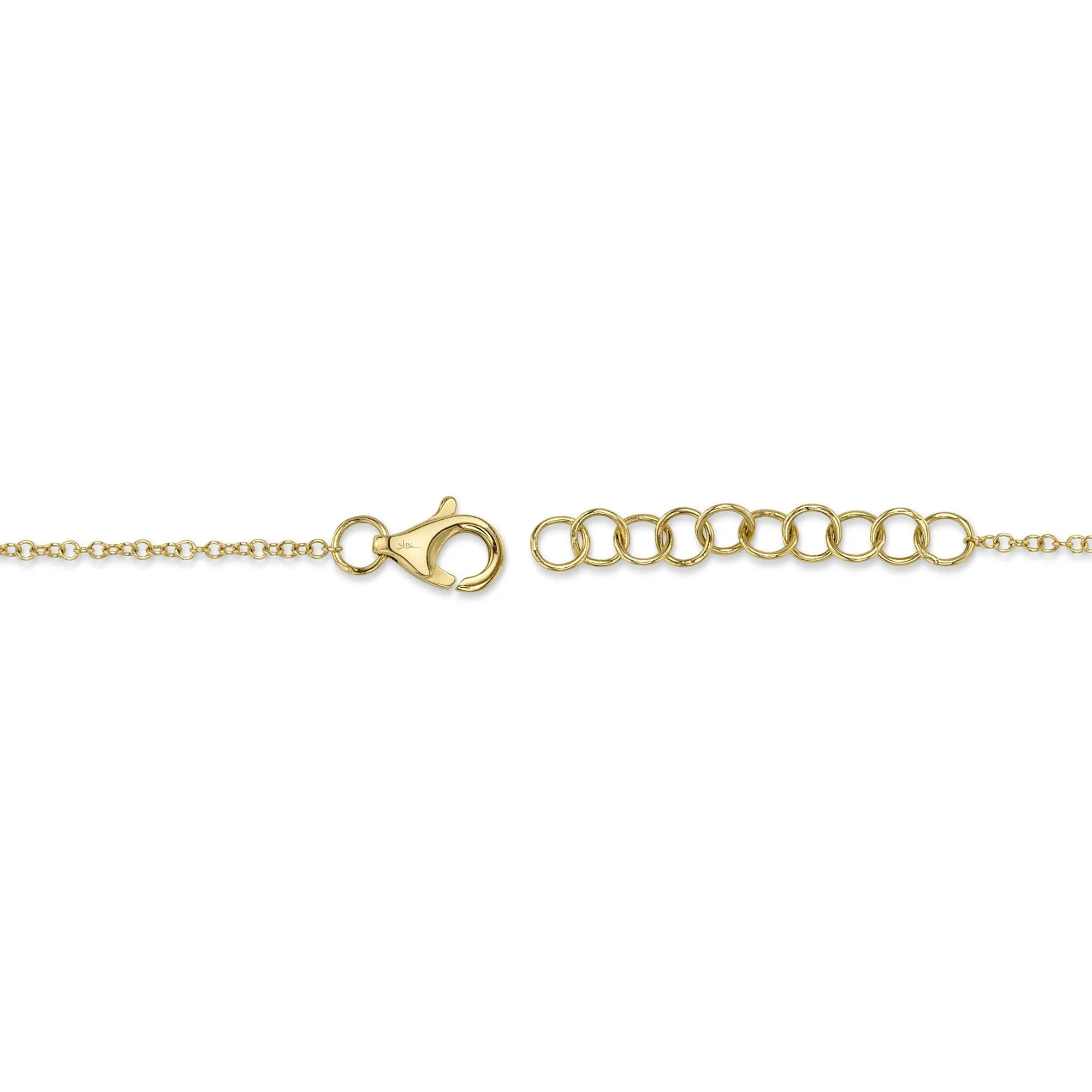 Shy Creation 0.03Ct Diamond Star Of David Bracelet SC55006679