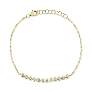 Shy Creation 0.26Ct Diamond Bezel Bracelet SC55024917