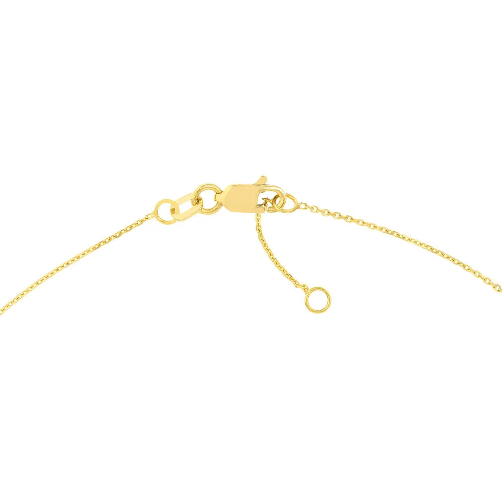 Slanted Gothic Initial Bracelet