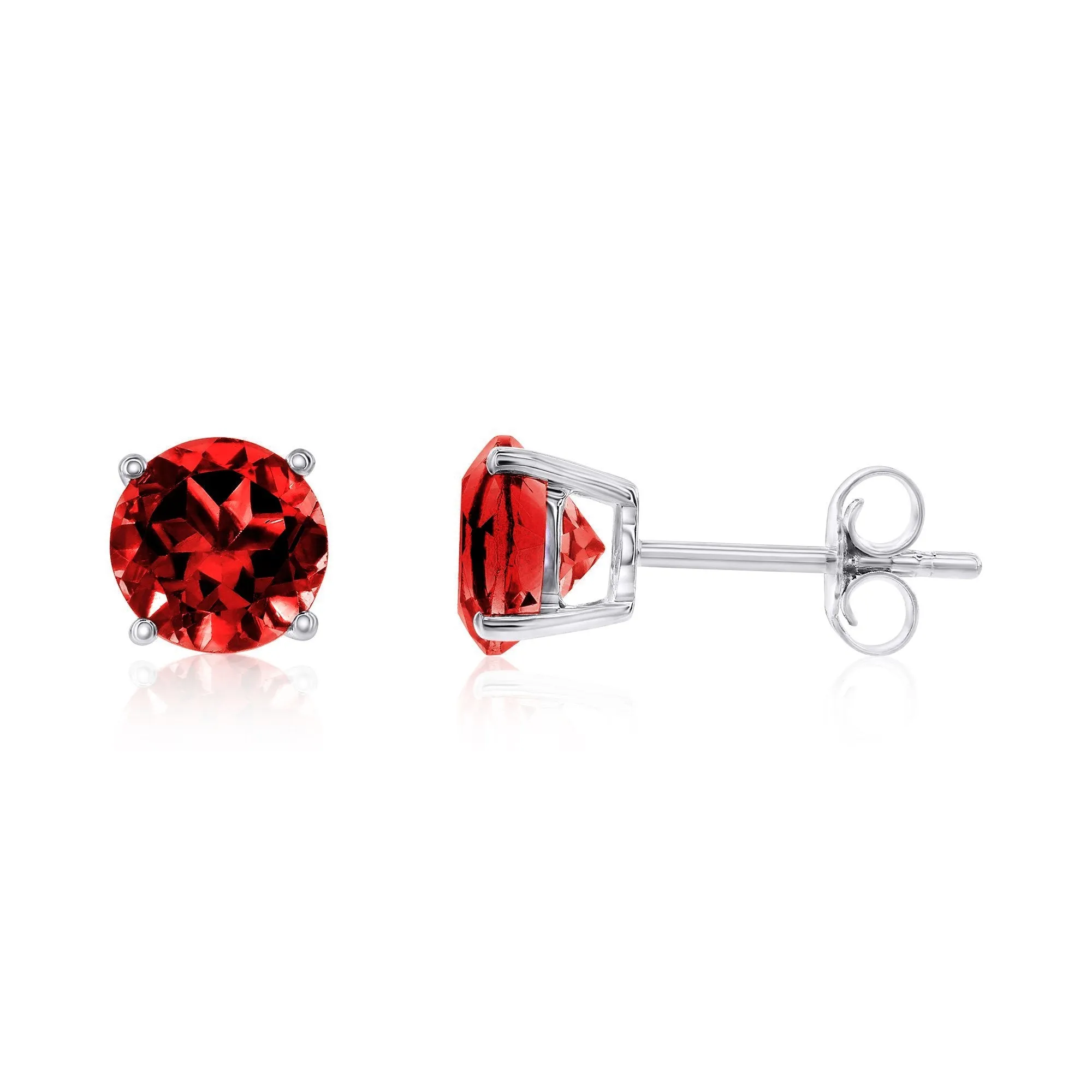 Smyth Jewelers 14k Gold Garnet Stud Earrings