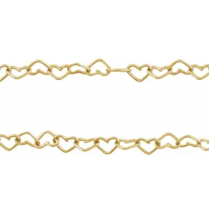 Smyth Jewelers Linked 3.5mm Heart Cable Chain Welded Bracelet