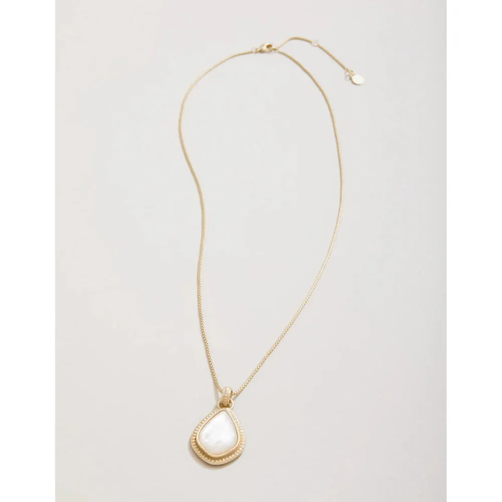 Spartina 18" Enclave Petite Necklace - Mother-of-Pearl