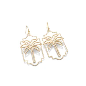 Spartina Palm Geo Earrings
