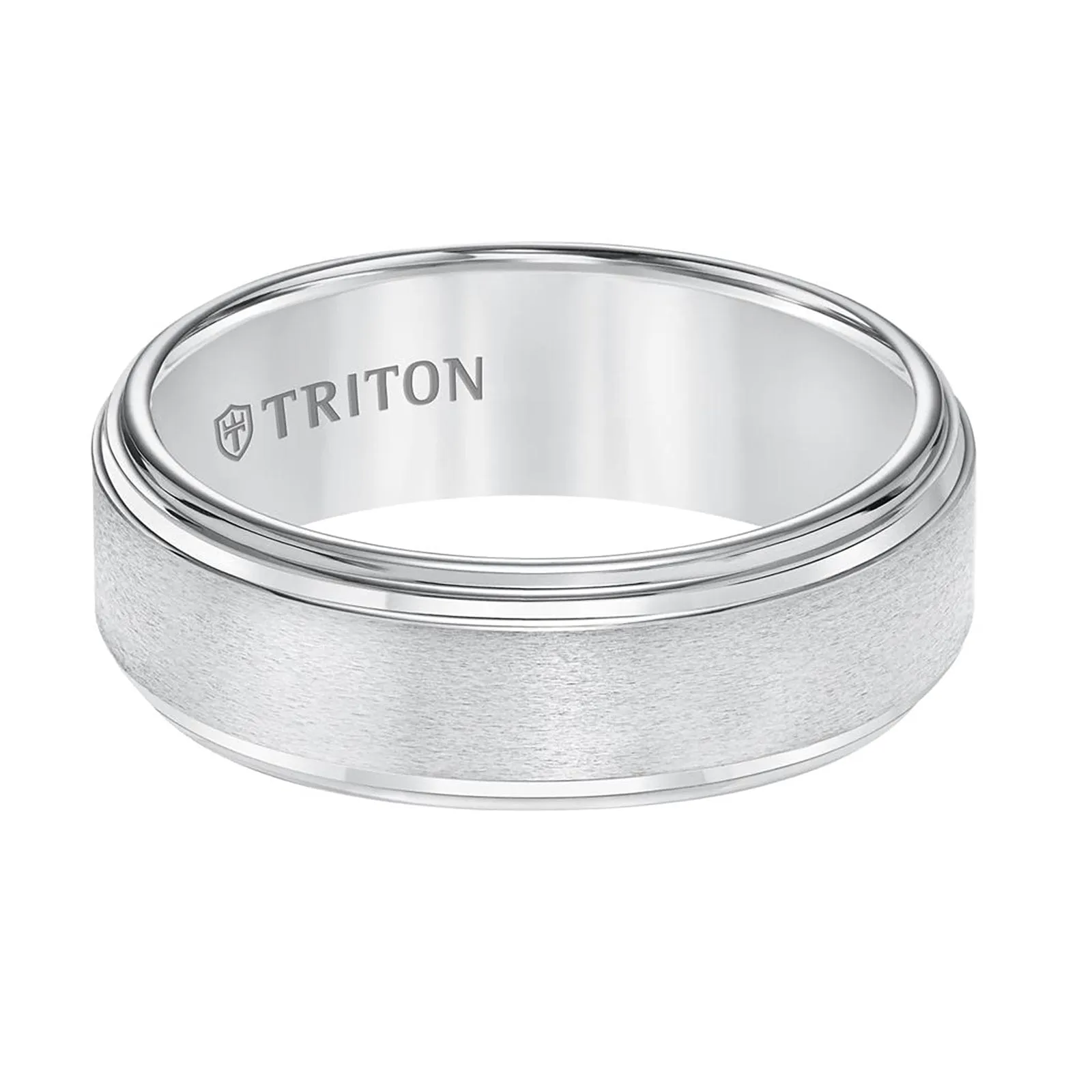Step Edge Satin Center Contemporary Band