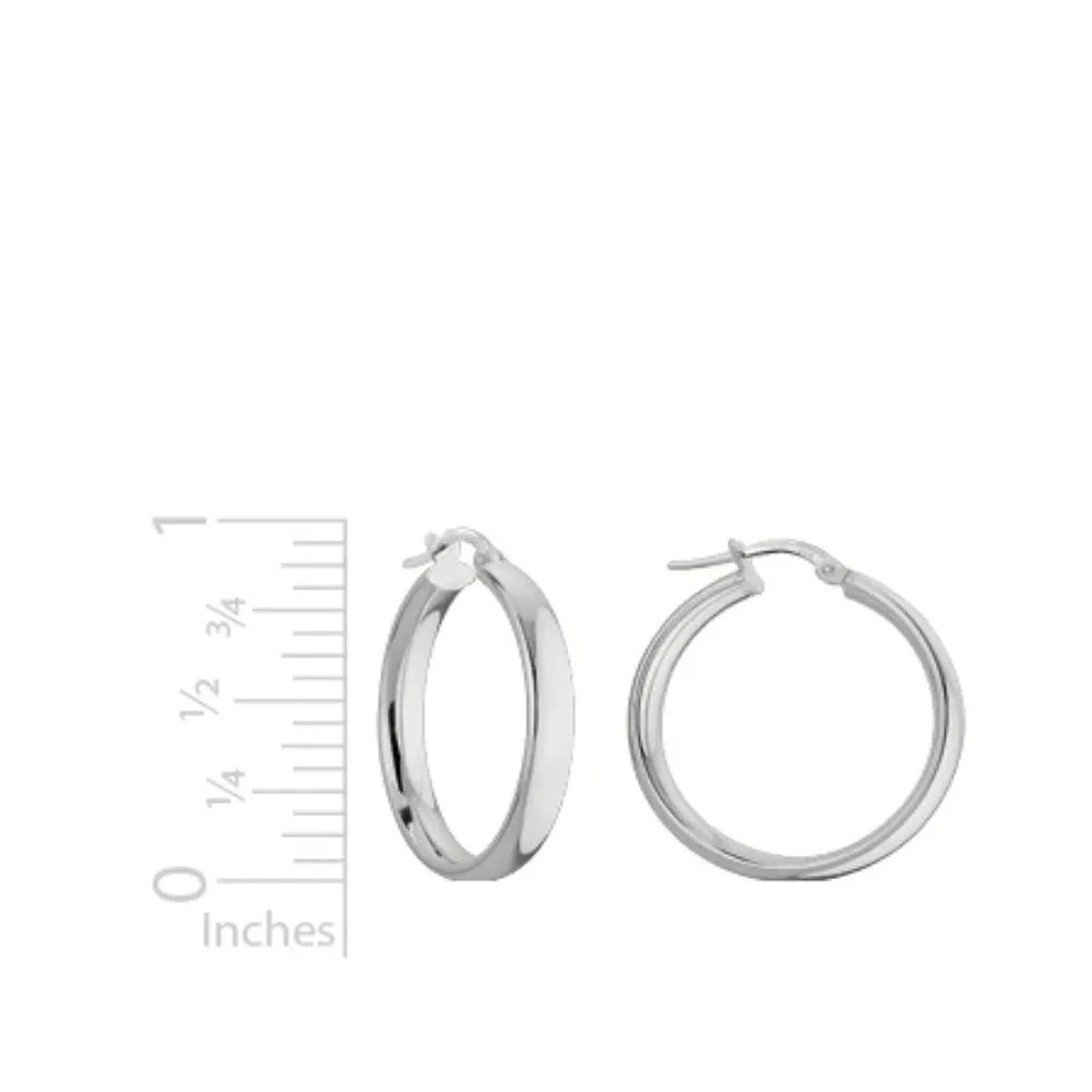 Sterling Silver Hoop Earrings