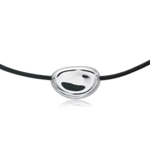 Sterling Silver Nugget Pendant Necklace