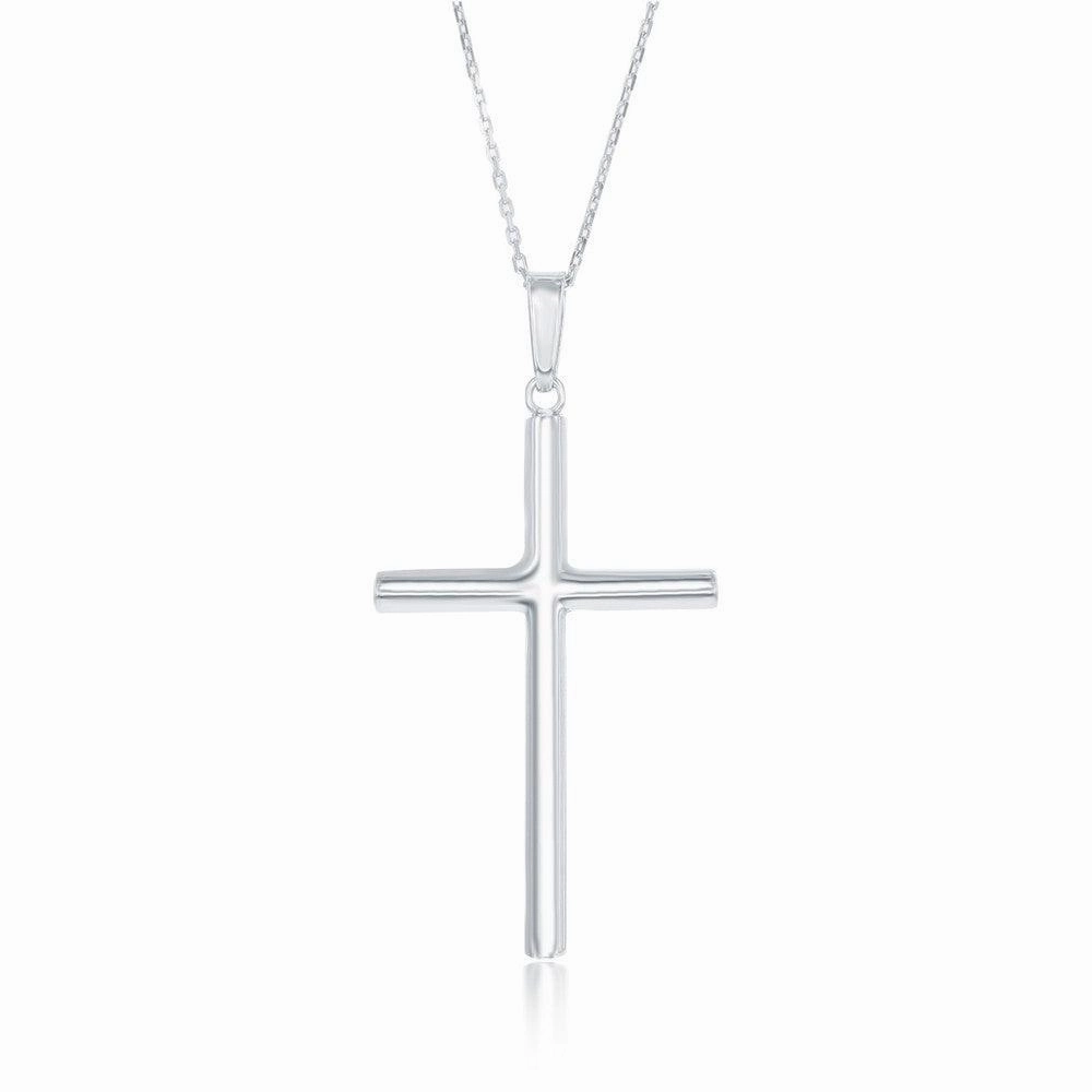 Sterling Silver Medium Cross Pendant