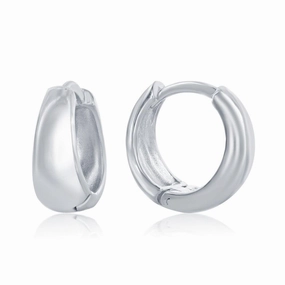 Sterling Silver Mini Huggie Earrings