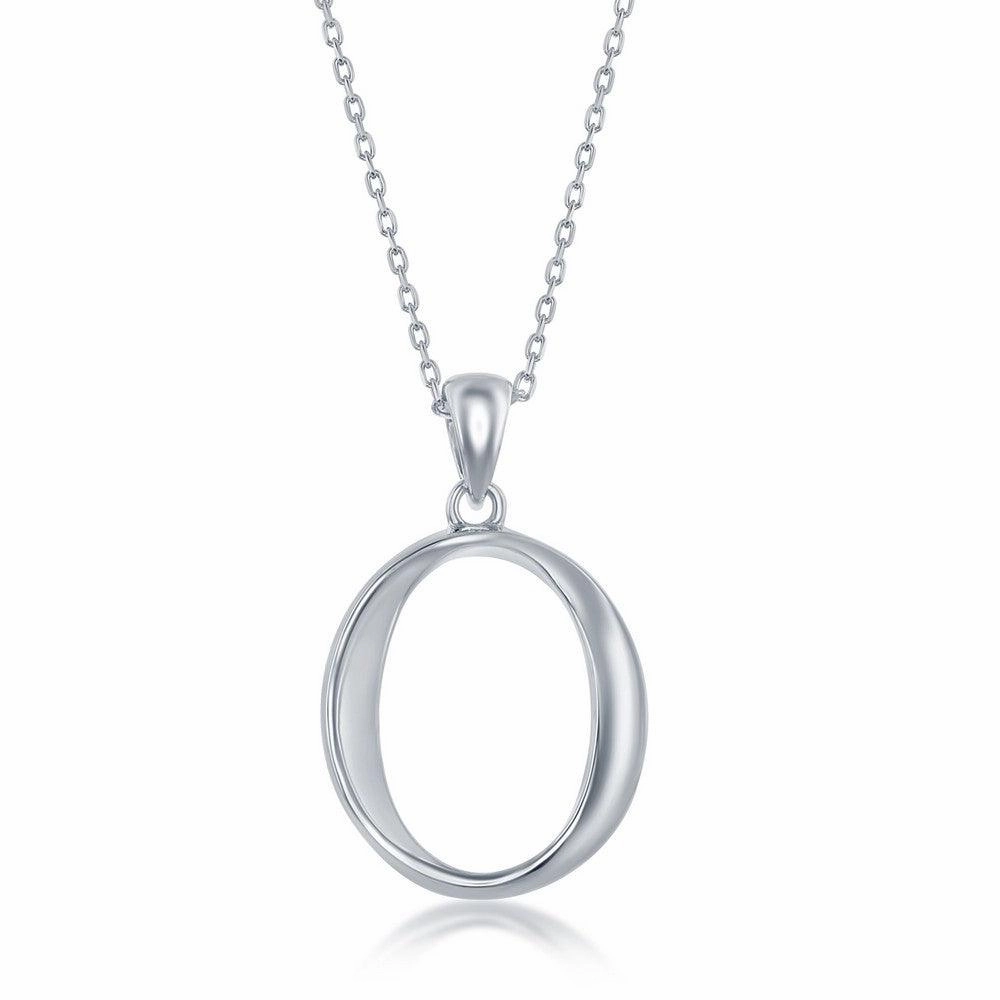 Sterling Silver O Pendant