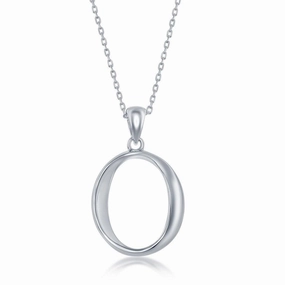 Sterling Silver O Pendant