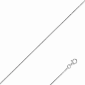 Sterling Silver Snake Chain, 20"