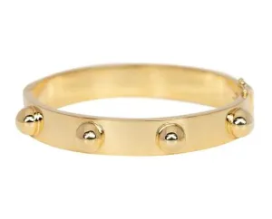 Studded bangle bracelet