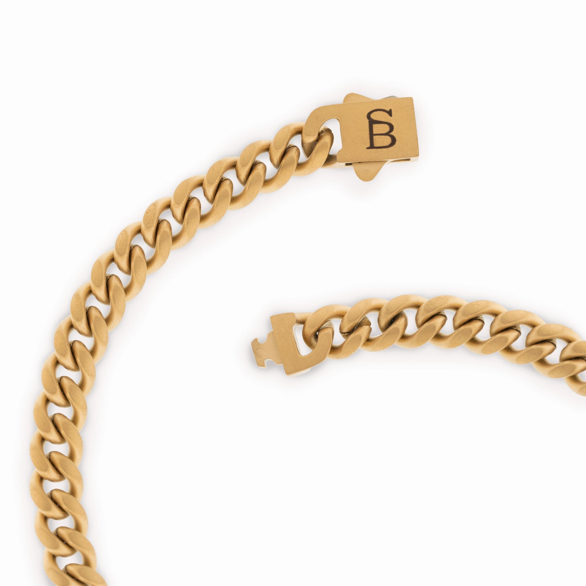 Svelte Stephen 5mm Chain Bracelet 18K Gold SSTBSS/001S