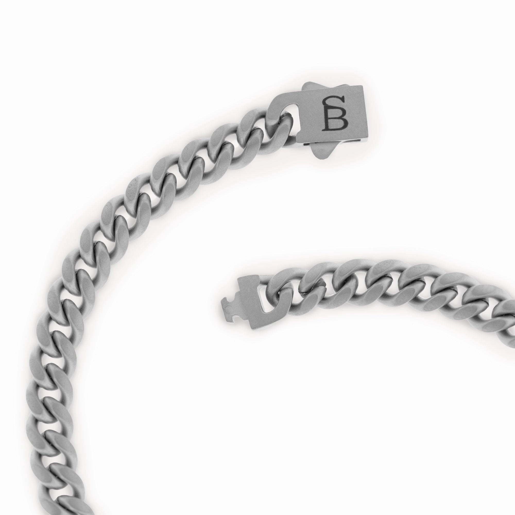 Svelte Stephen 5mm Chain Bracelet Silver SSTBSS/002S