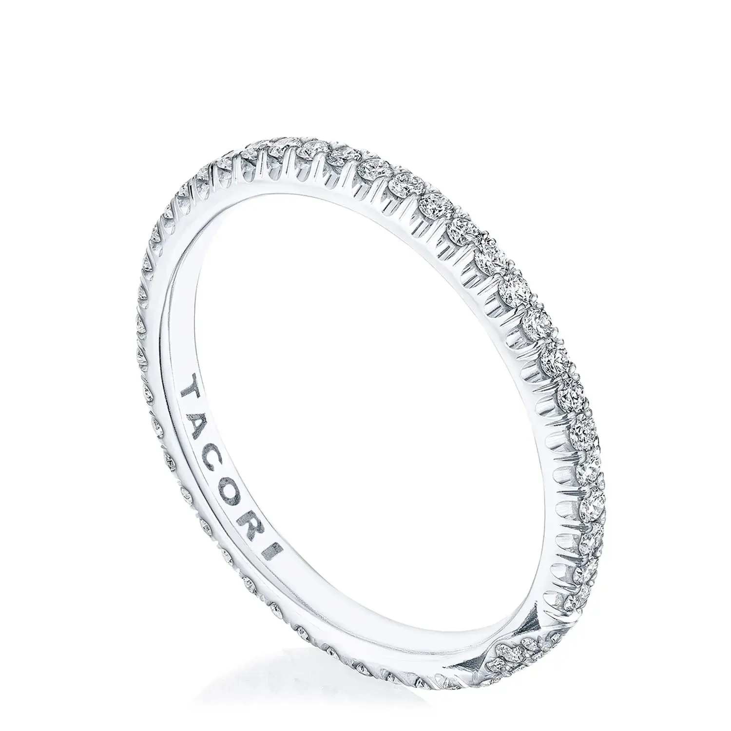 Tacor Platinum Founder's Collection Pave Diamond Wedding Band