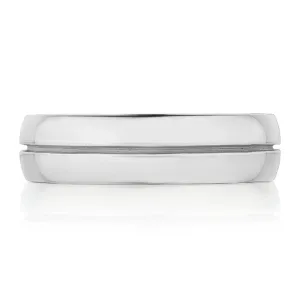 Tacori  18k Classic Streamline High Polish Men's Wedding Band