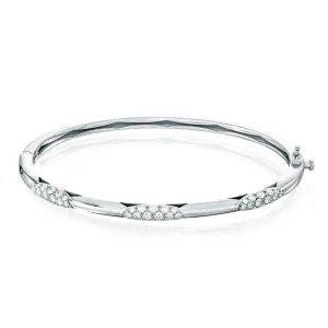 Tacori 18k Crescent Eclipse Slim High Polish Bangle