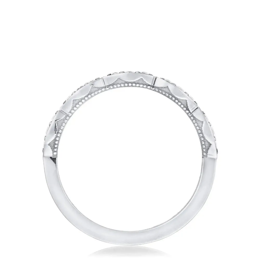 Tacori 18k Marquise Design Diamond Wedding Band