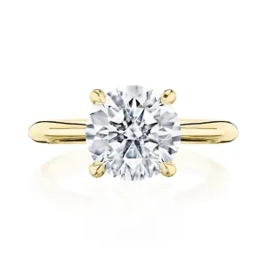 Tacori 18k Royal T Round Solitaire Engagement Ring
