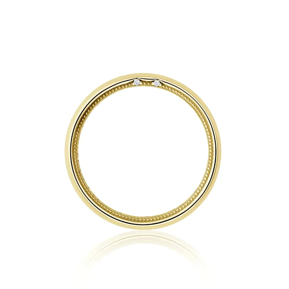 Tacori Classic Domed High Polish Gents Band