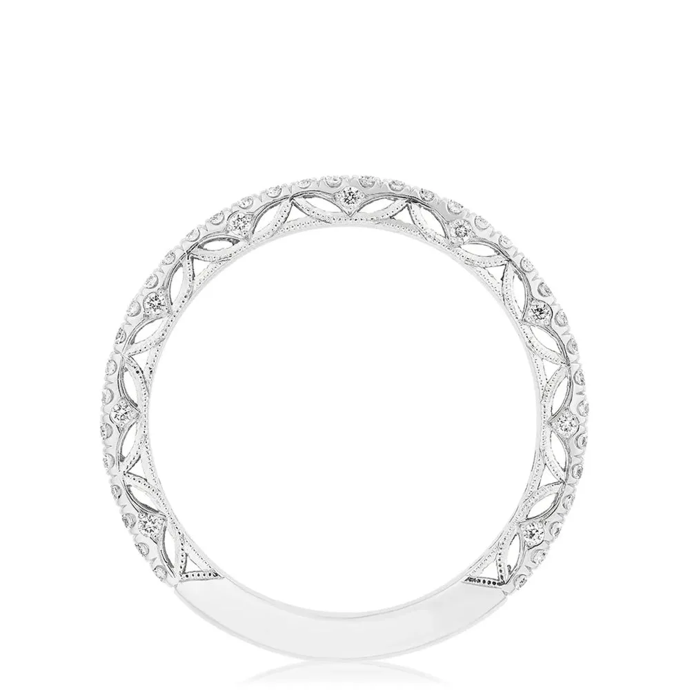 Tacori Dantela French Pave Diamond Wedding Band
