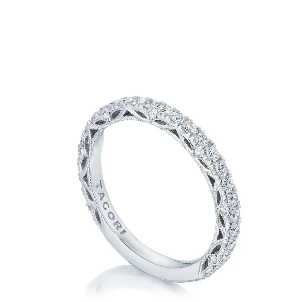 Tacori Dantela French Pave Diamond Wedding Band