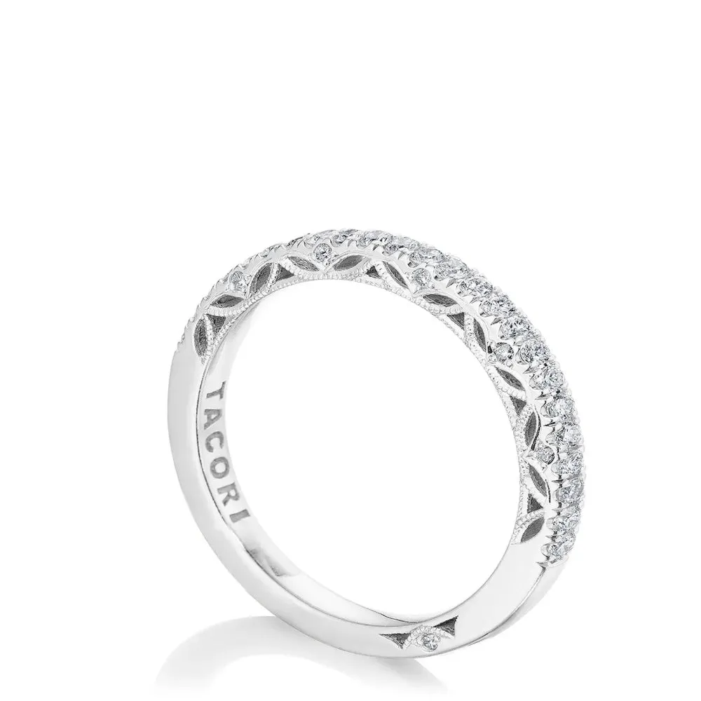 Tacori Dantela French Pave Diamond Wedding Band