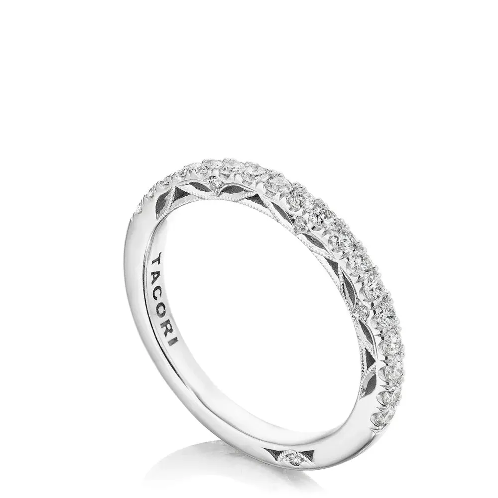 Tacori Dantela French Pave Diamond Wedding Band