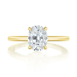 Tacori Dantela Oval Solitaire Engagement Ring