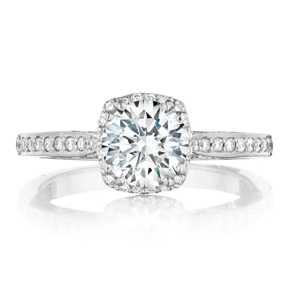 Tacori Dantela Round Bloom Engagement Ring