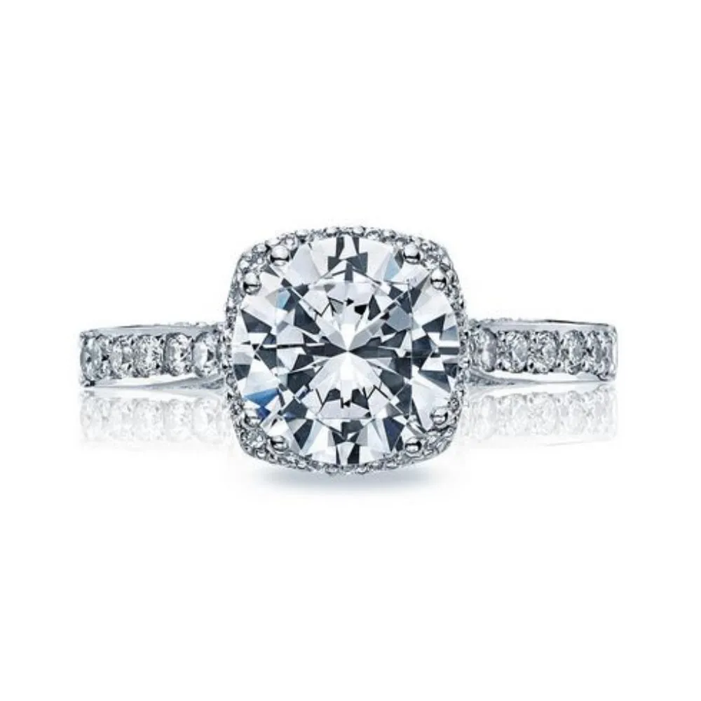 Tacori Dantela Round Bloom Engagement Ring