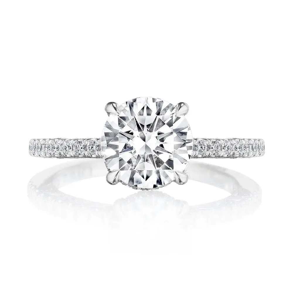 Tacori Dantela Round Solitaire Engagement Ring