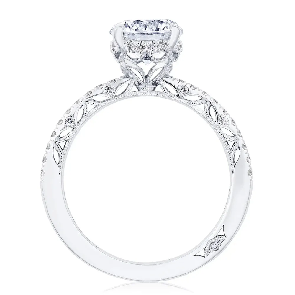 Tacori Dantela Round Solitaire Engagement Ring