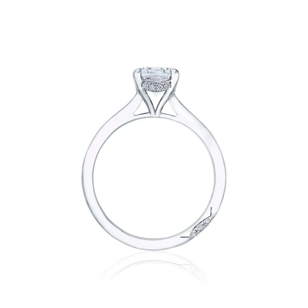 Tacori Founder's Collection Emerald Solitaire Engagement Ring