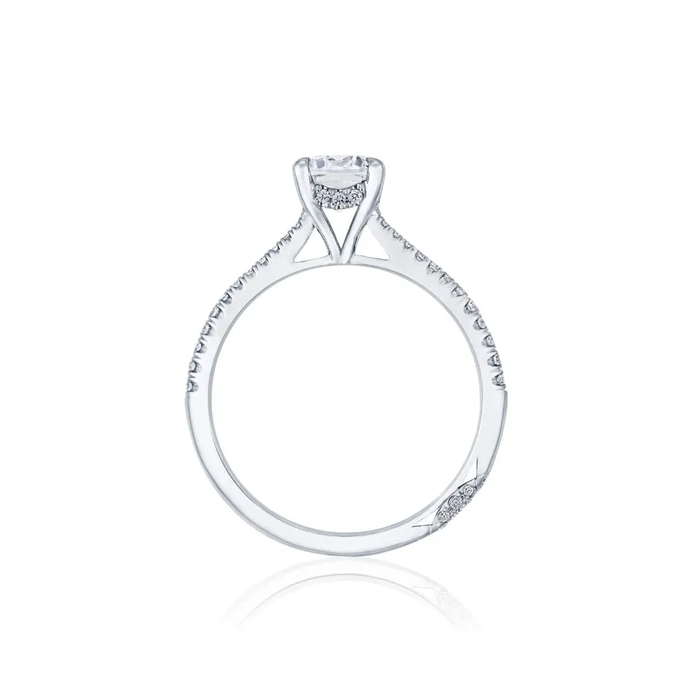 Tacori Founder's Collection Emerald Solitaire Engagement Ring