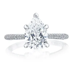 Tacori Founder's Collection Pear Solitaire Engagement Ring