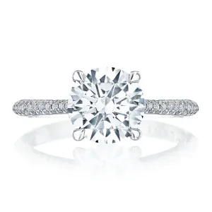 Tacori Founder's Collection Round Solitiare Engagement Ring